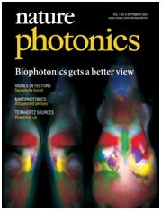 DyCE on the cover of Nature Photonics